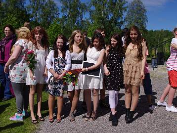 Lisas skolavslutning