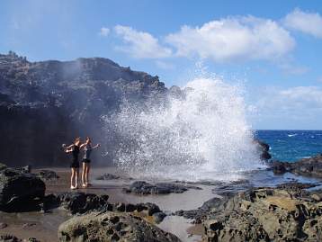 Kapalua Beach and BlowHole