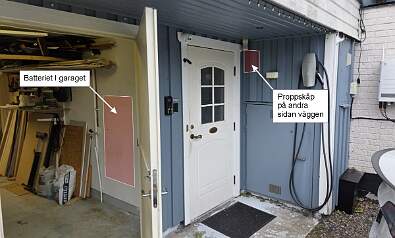 Batteri Orrvägen Bild från utsidan null